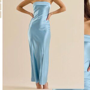 Alltar'd State Blue Formal Strapless Dress